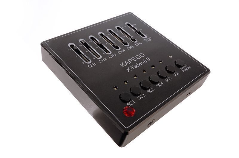 DMX Wandsteuerung X-Fade-6 II DMX Wandsteuerung X-Fade-6 II