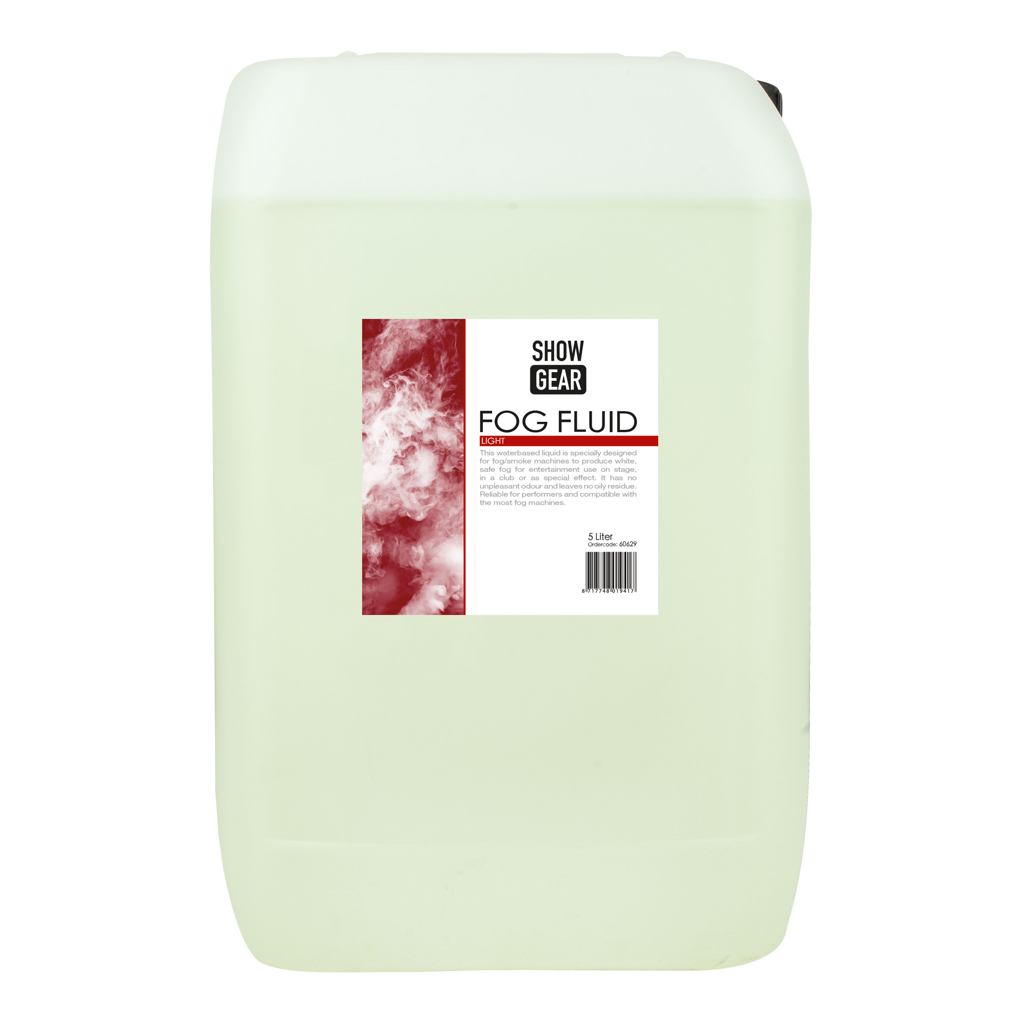 SHOWGEAR Fog Fluid Light 5 Liter - wasserbasiert