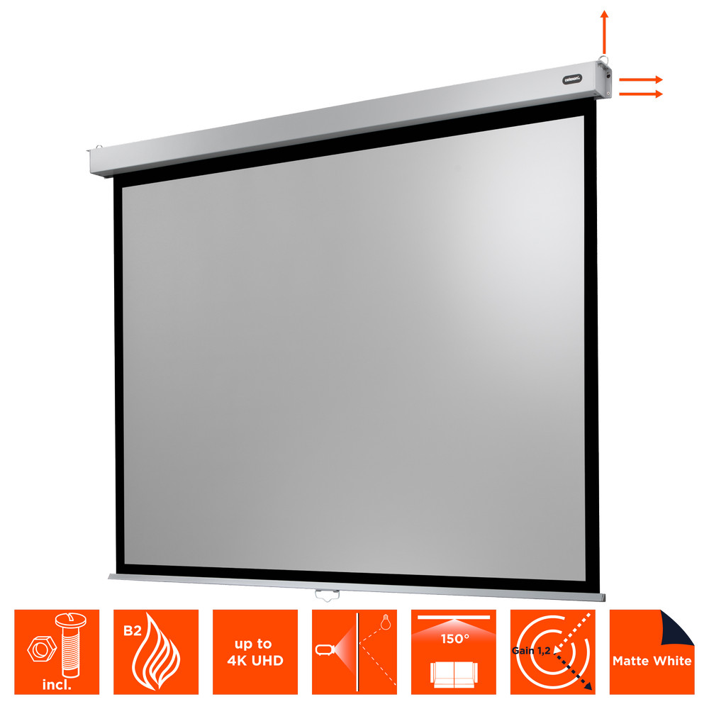 celexon Leinwand Rollo Professional Plus 220 x 165 cm - 108"
