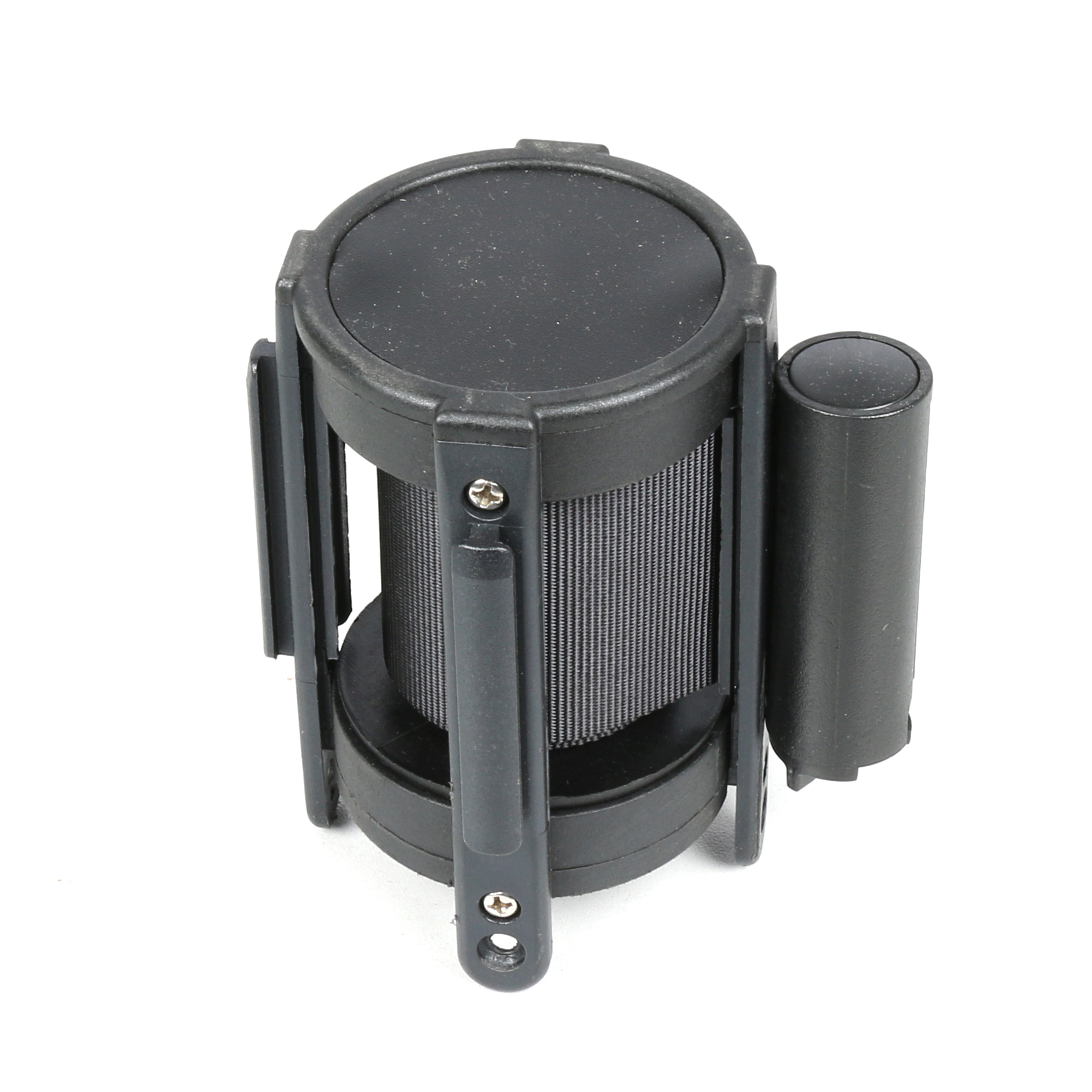 Gurtband-Kasette 2m schwarz für Absperrpfosten