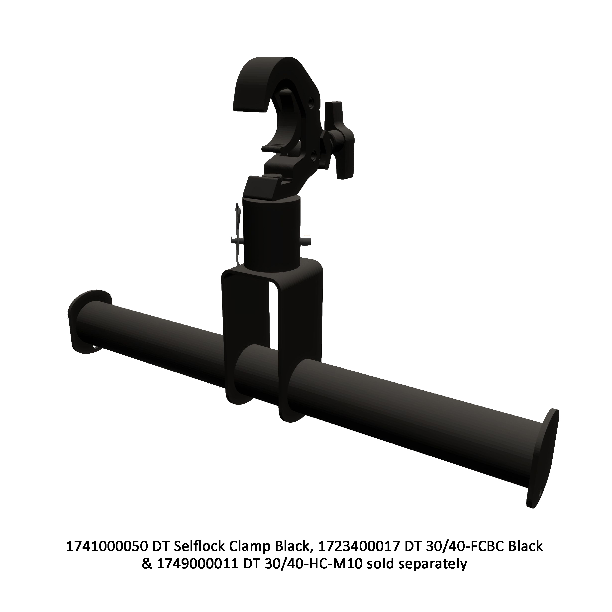 DT Downrigger 50cm Black