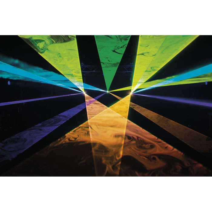 Showtec Solaris 5.5 High-Power RGB-Laser mit Pangolin FB4