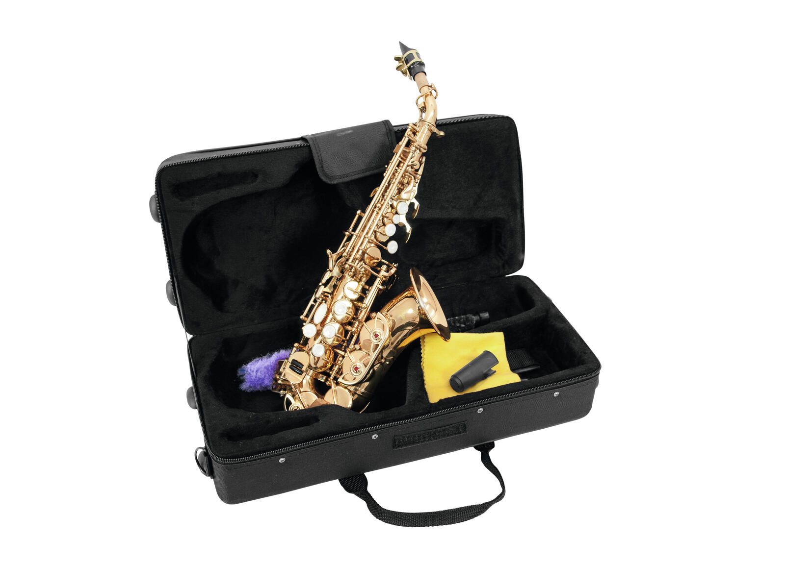 DIMAVERY SP-20 Bb Sopransaxophon, gold DIMAVERY SP-20 Bb Sopransaxophon, gold