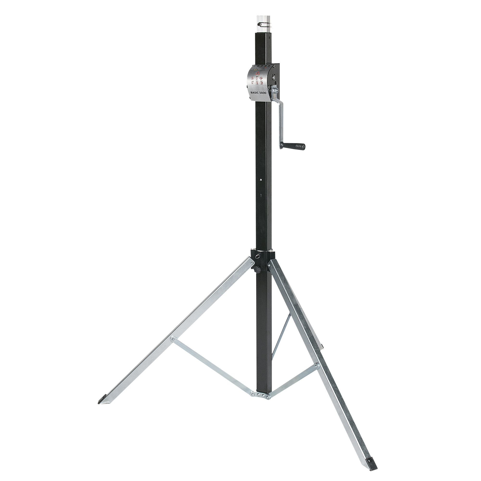 Showgear Basic 2800 Wind up stand (Excl. Adapter 70835) 80kg