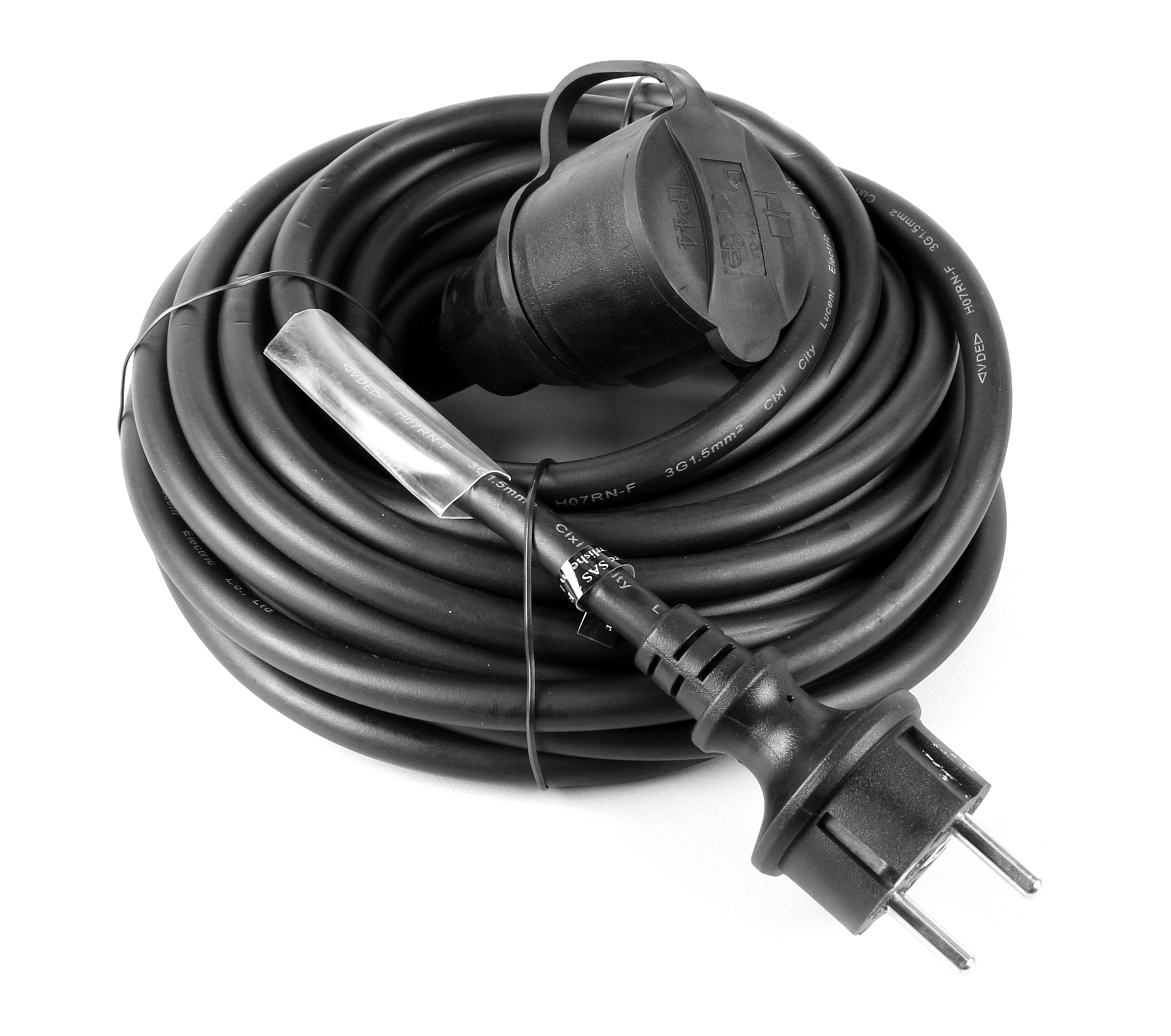 extension cord Schutzko IP44 10m H07RN-F 3x1,5mm2 (Type F)