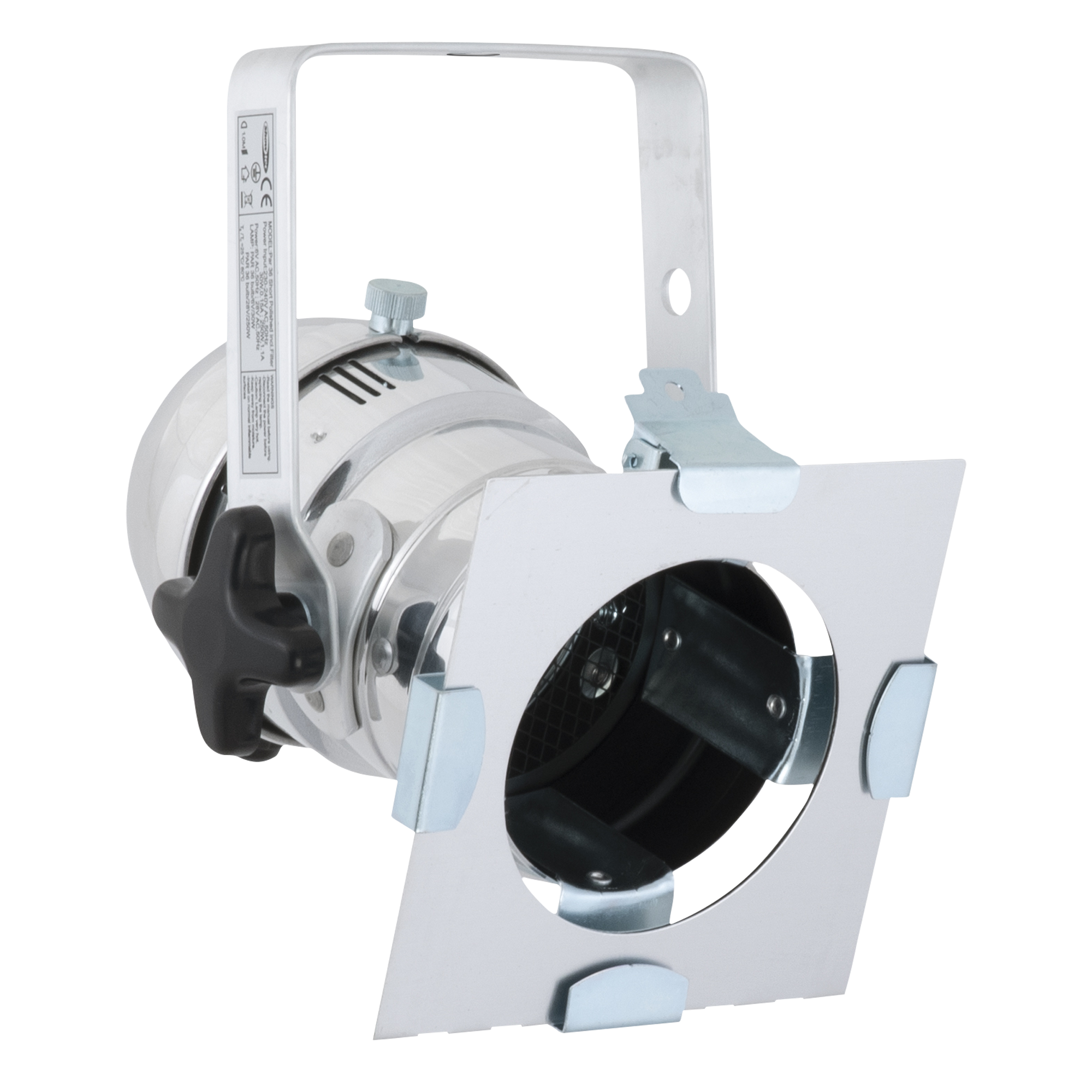 SHOWTEC Parcan 36 Short Silver ohne Schraubsockel - Silber