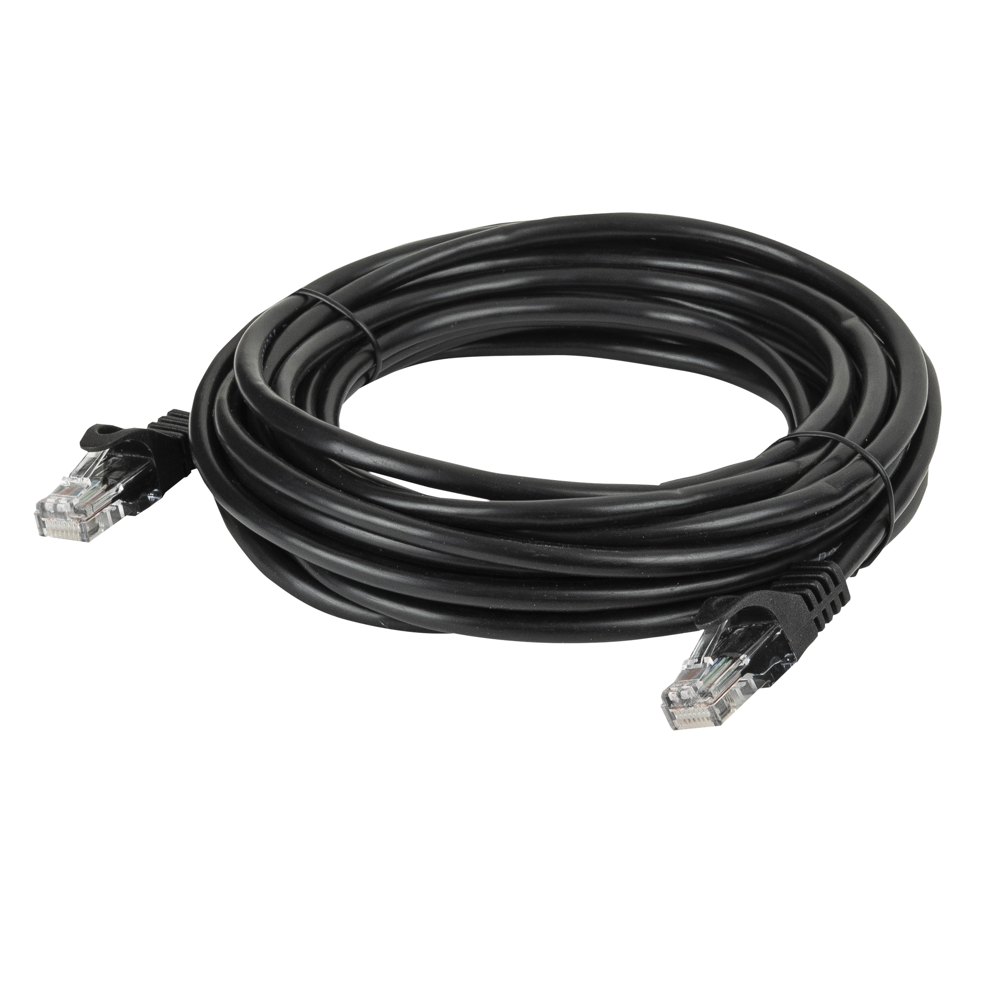 DAP Cat5e Cable - U/UTP Black 6 m - Schwarz