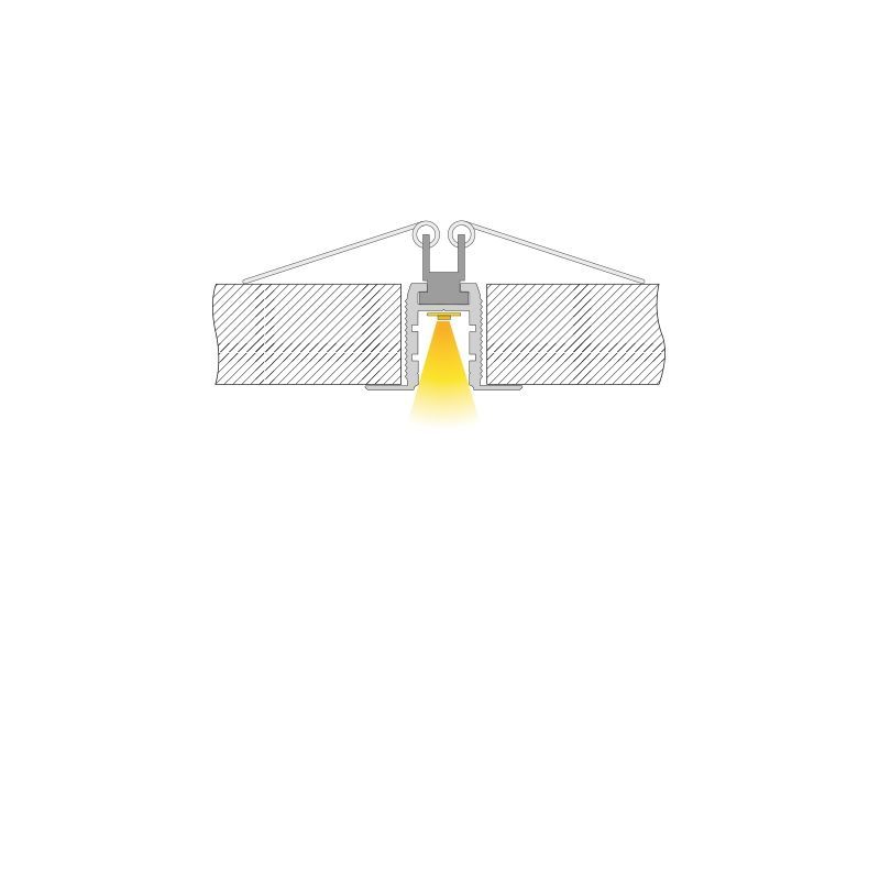 Trockenbau-Profil, Wand-Decke ET-03-10, 2,5m, Silber Trockenbau-Profil, Wand-Decke ET-03-10, 2,5m, Silber