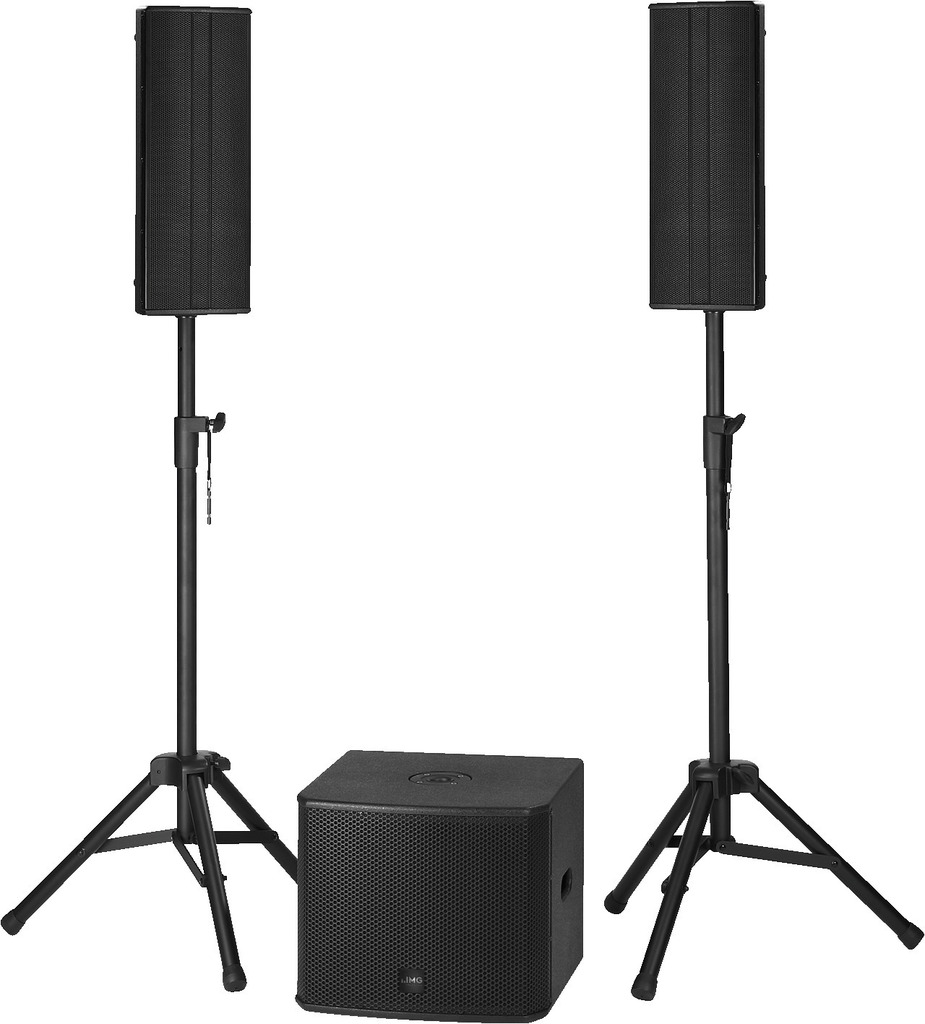 IMG STAGELINE PSUB-12AKA Aktiver 2.1-PA-Subwoofer, 1200 W