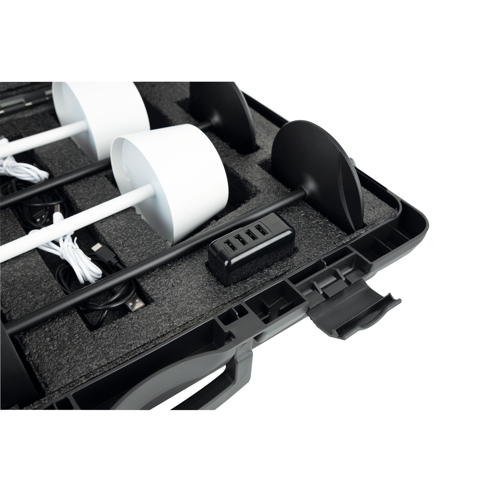 SHOWTEC Case for 4x EventLITE Table Hartplastikkoffer mit individueller Schaumstoffeinlage SHOWTEC Case for 4x EventLITE Table Hartplastikkoffer mit individueller Schaumstoffeinlage