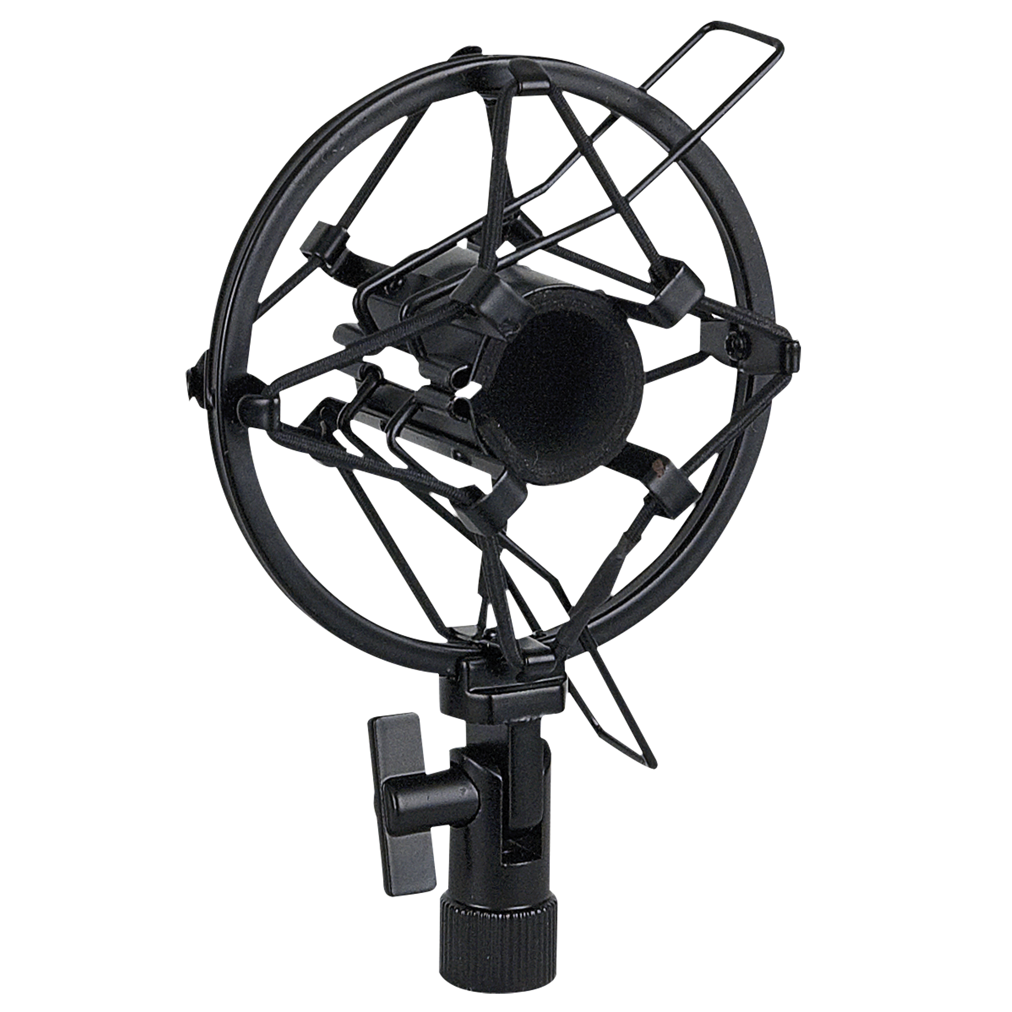 SHOWGEAR Microphone Holder 22-24 mm 5/8 Thread - anti-shock - black 5/8-Gewinde - Anti-Shock - schwarz SHOWGEAR Microphone Holder 22-24 mm 5/8 Thread - anti-shock - black 5/8-Gewinde - Anti-Shock - schwarz