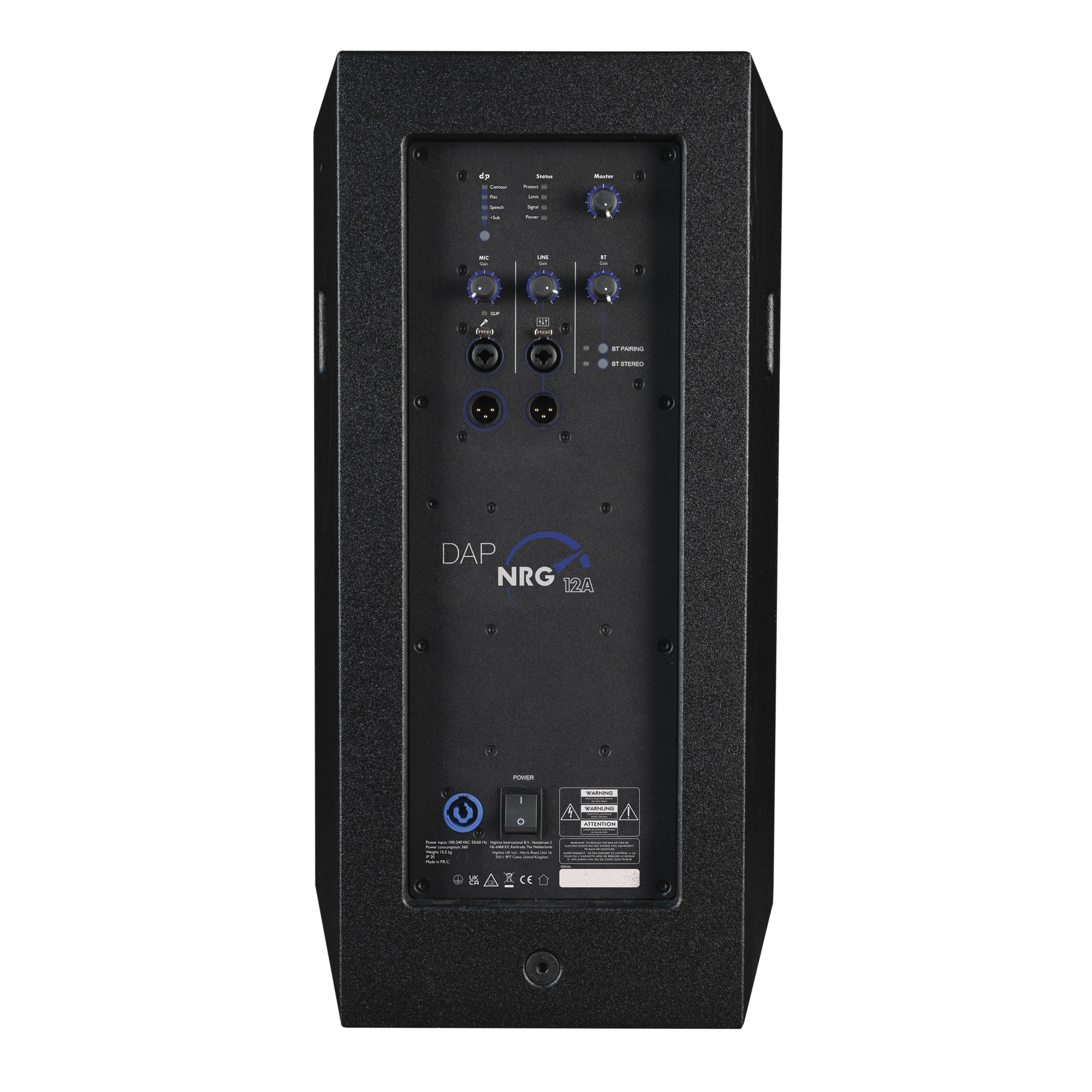 DAP NRG-12A Aktiver 12” Breitbandlautsprecher DAP NRG-12A Aktiver 12” Breitbandlautsprecher