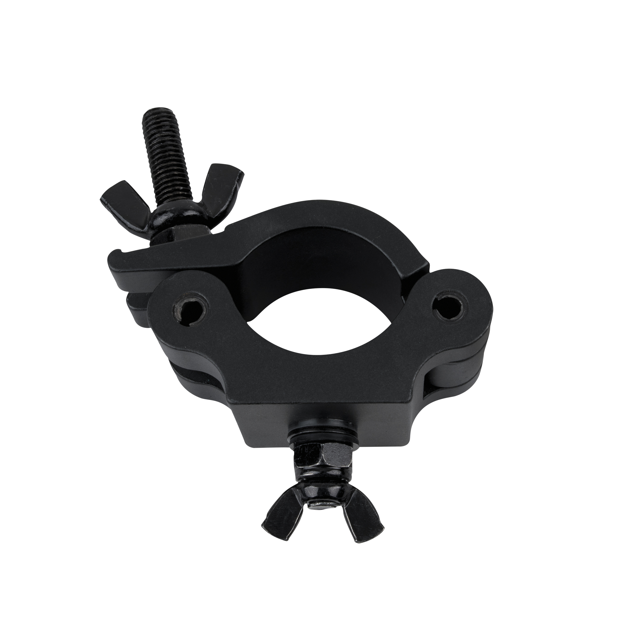 SHOWGEAR 50 mm Half Coupler SWL: 500 kg - aluminium - black Zulässige Nutzlast: 500 kg - Aluminium - Schwarz