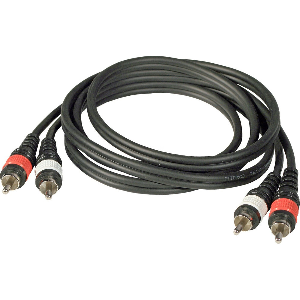 HILEC Audio Cinch-Kabel stereo 5m 