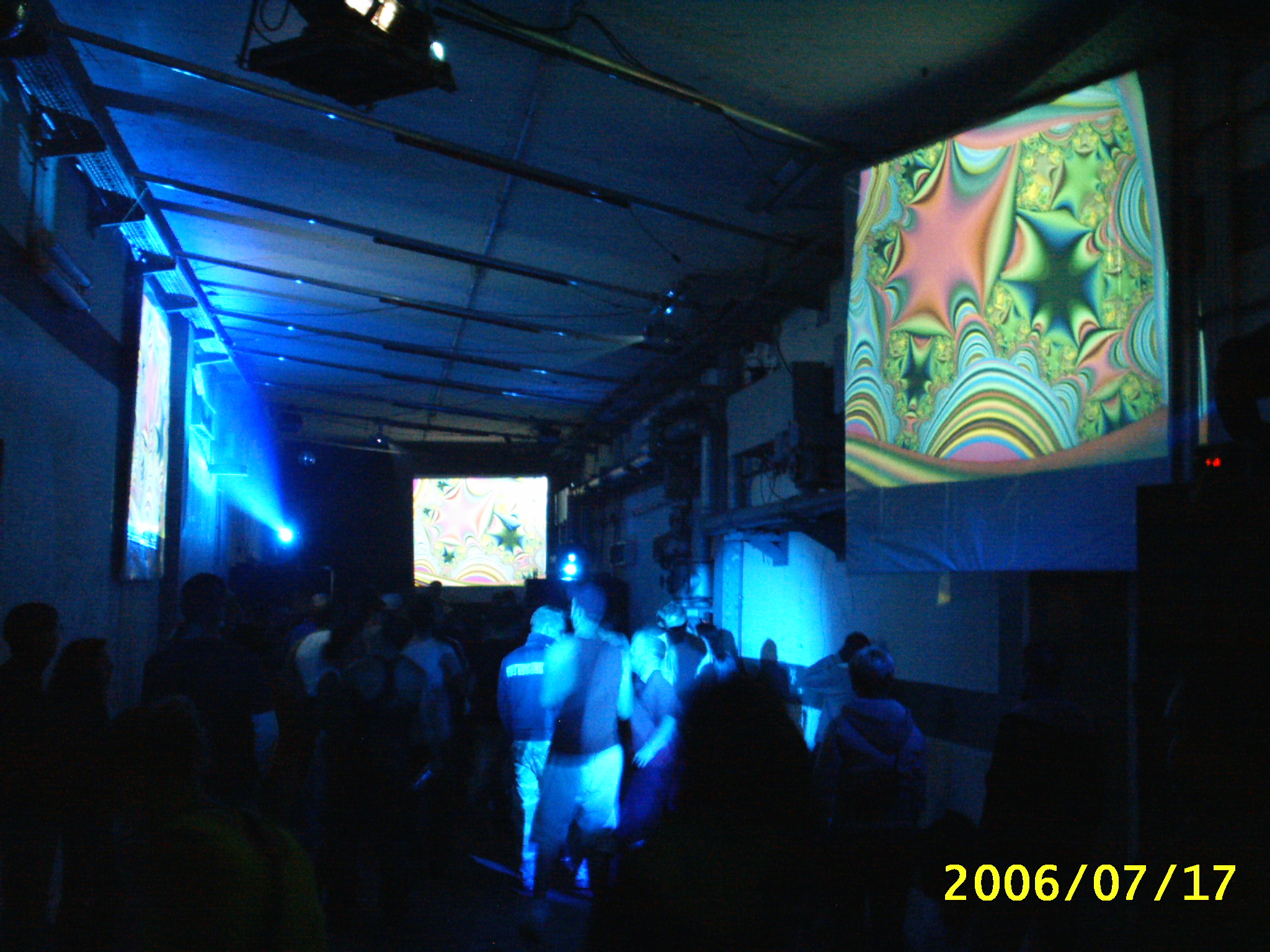 Illumination Videoanimation Kaleidoskop Lichtprojektor Lichtwerbung Event Party Diashow Animation