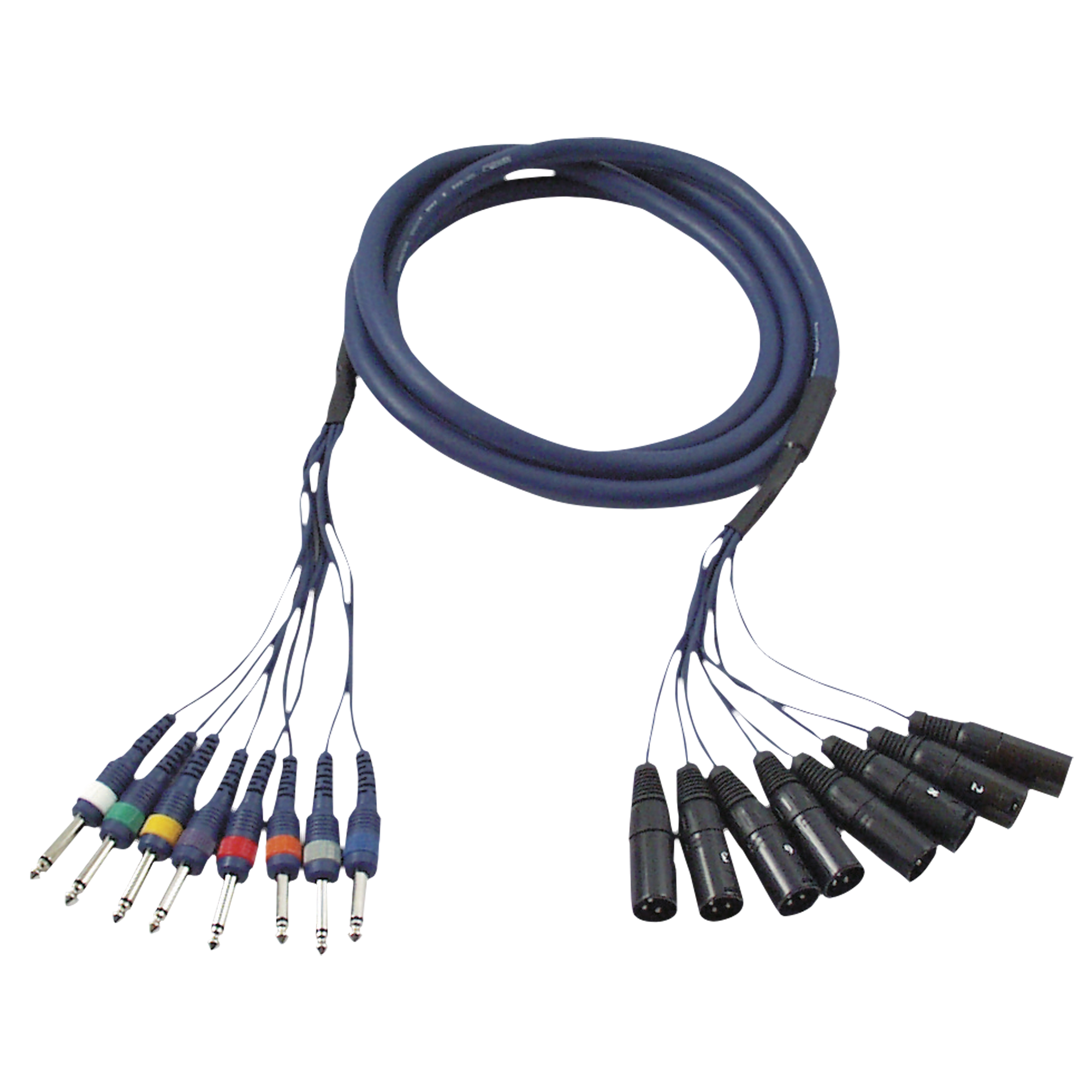 DAP FL62 - 8 XLR/M 3P to 8 Jack mono 6 m 6 m DAP FL62 - 8 XLR/M 3P to 8 Jack mono 6 m 6 m