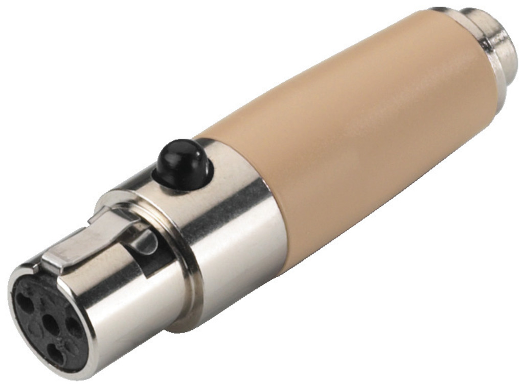 MONACOR NTA-4SH Adapter für Kopf- und Ohrbügelmikrofone