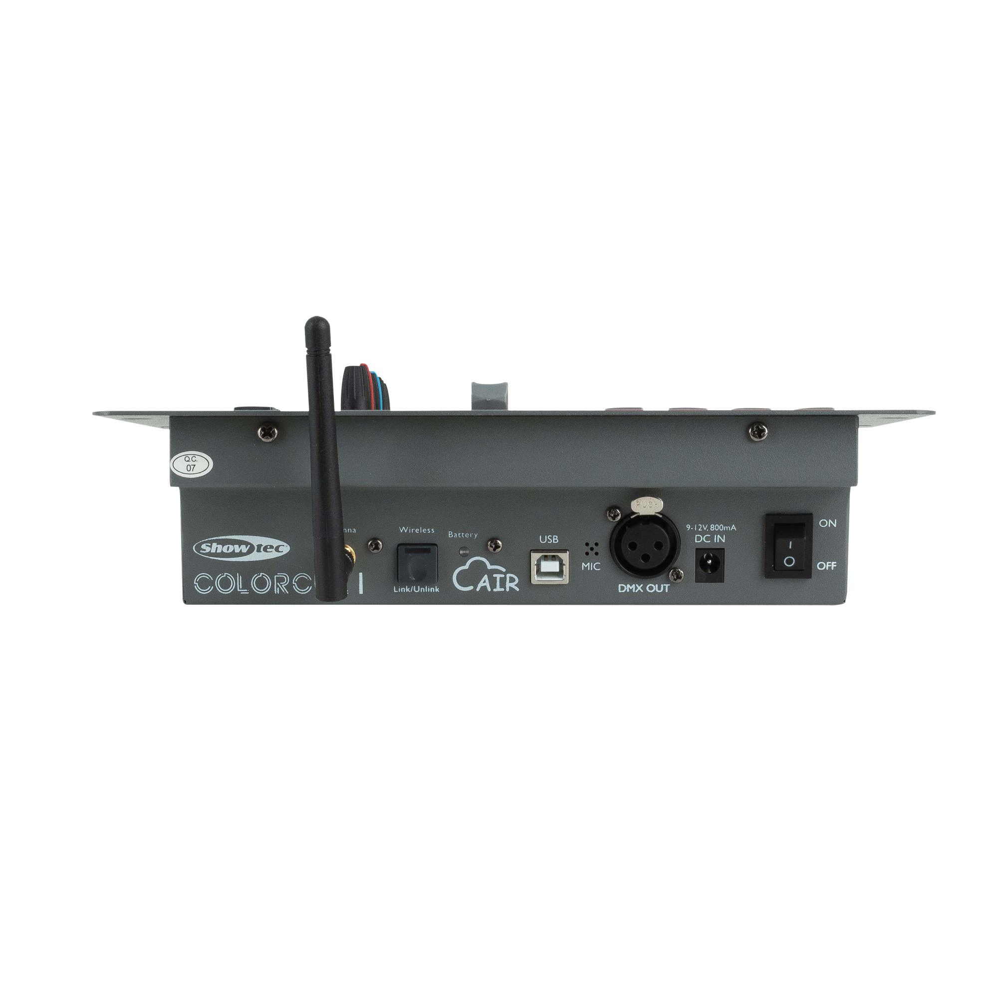 SHOWTEC ColorCue 1 Air Intelligenter, batteriebetriebener LED-Controller mit Wireless DMX, einem Fader und 6 Farben SHOWTEC ColorCue 1 Air Intelligenter, batteriebetriebener LED-Controller mit Wireless DMX, einem Fader und 6 Farben