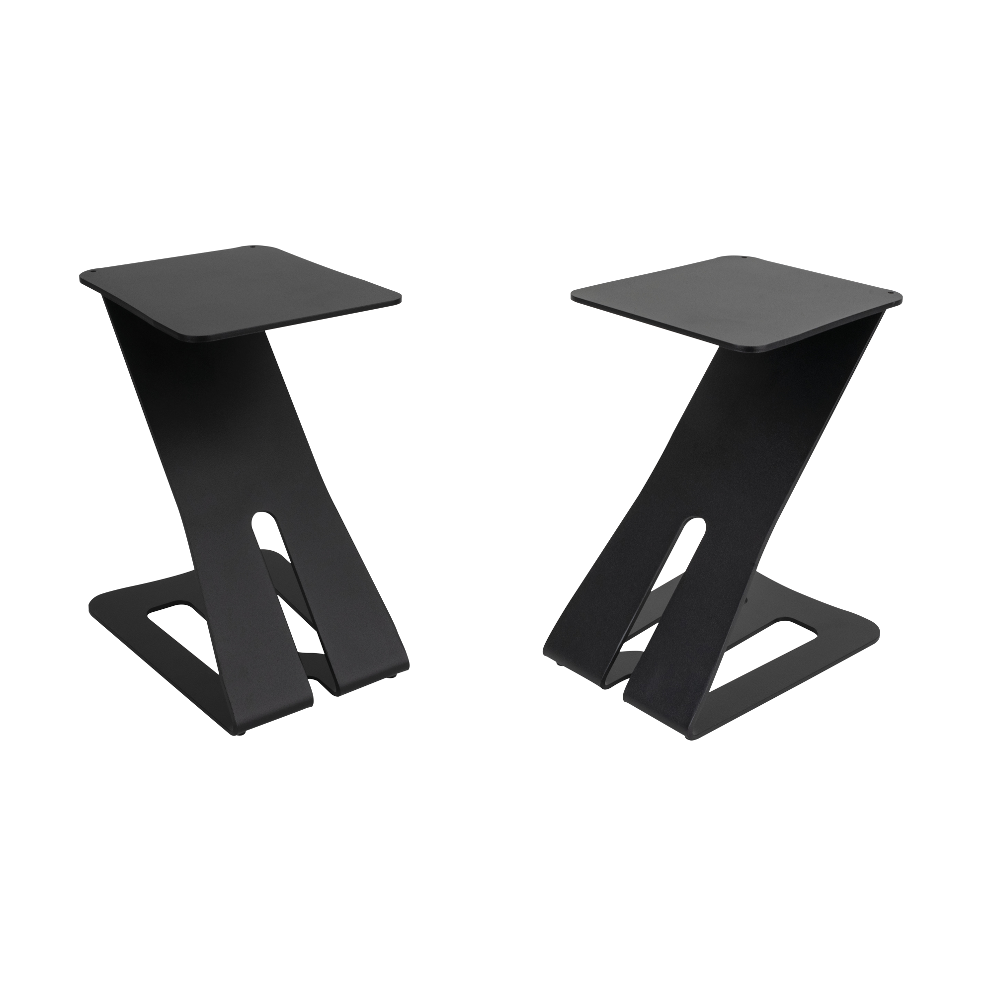 Showgear Table Monitor Z-Stand Zwei Tischständer für Studiomonitore - schwarz