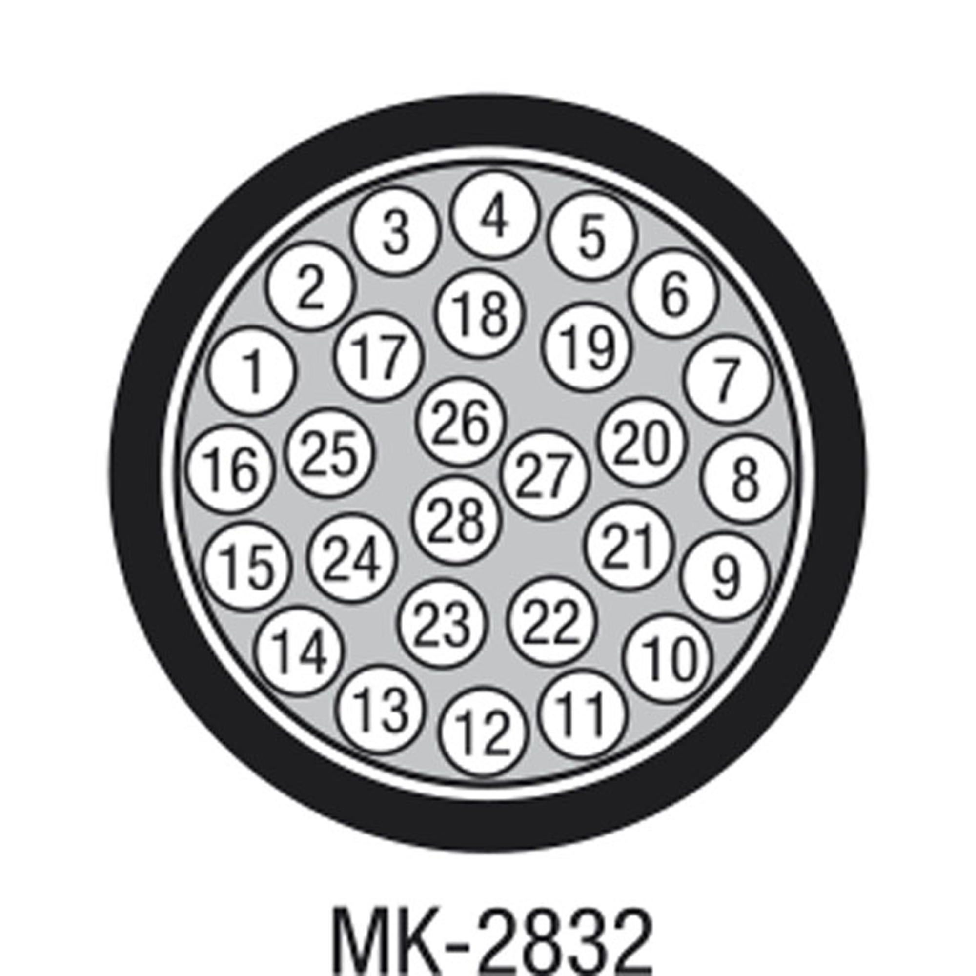 DAP MK-2832 Studio Multicore 28adriges Kabel - doppelt geschirmt
