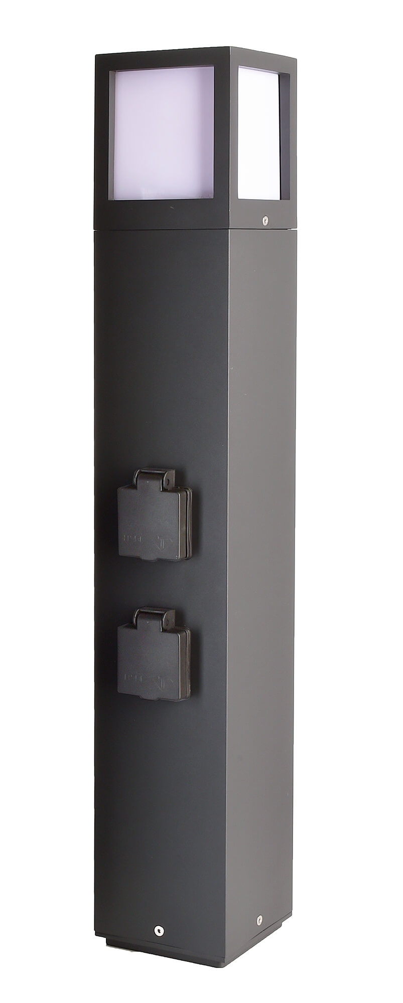 Facado Socket 650 mm, 1x max. 20 W E27, Dunkelgrau