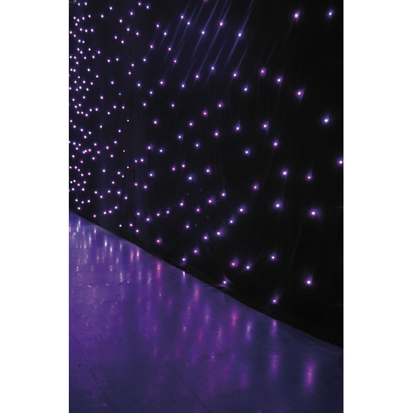 Showtec Star Dream 6 x 3 m - 128 RGB LEDs - Incl. Controller