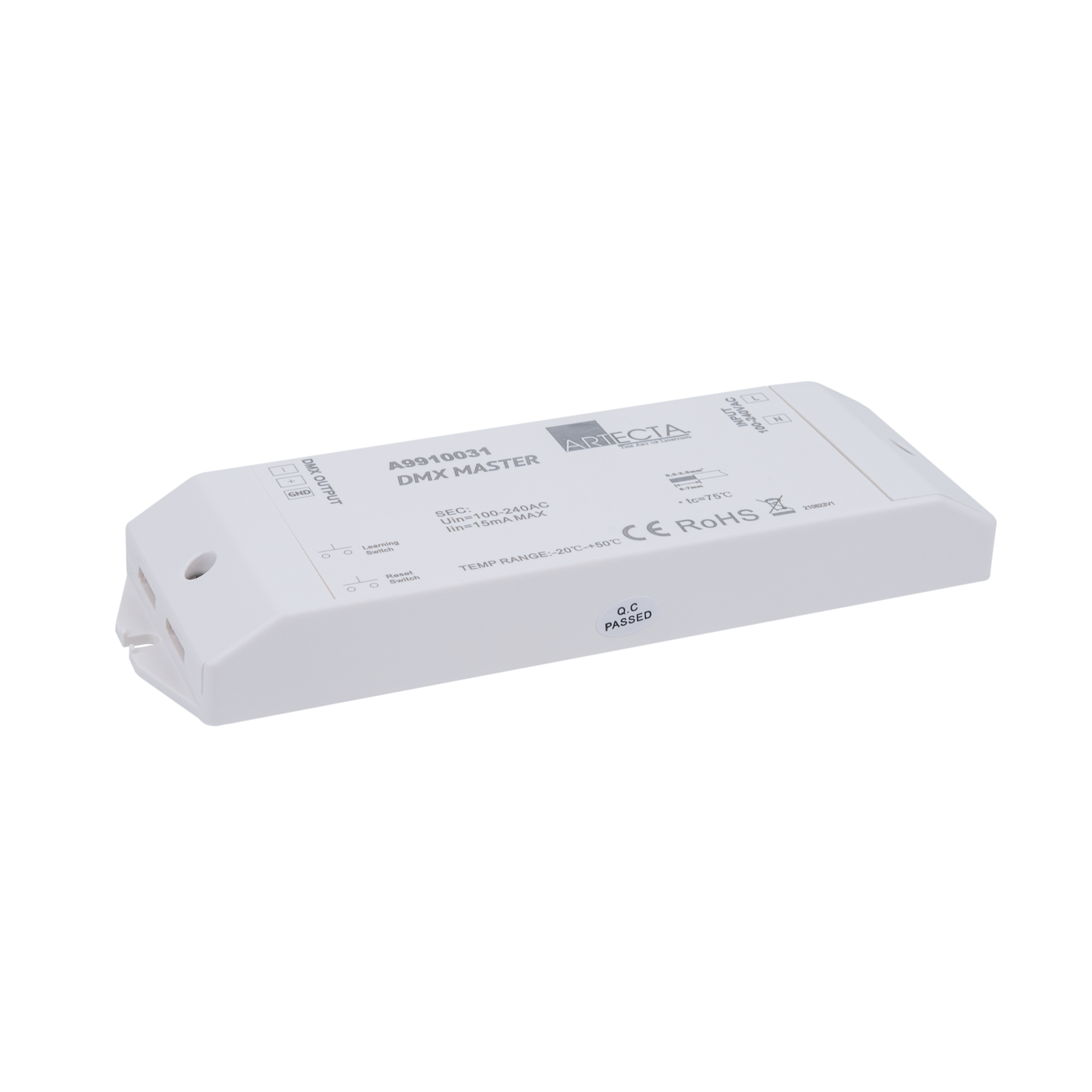 ARTECTA Play-XV Wi-Fi to DMX Receiver 8 zones multicolour 8 Zonen, mehrfarbig ARTECTA Play-XV Wi-Fi to DMX Receiver 8 zones multicolour 8 Zonen, mehrfarbig