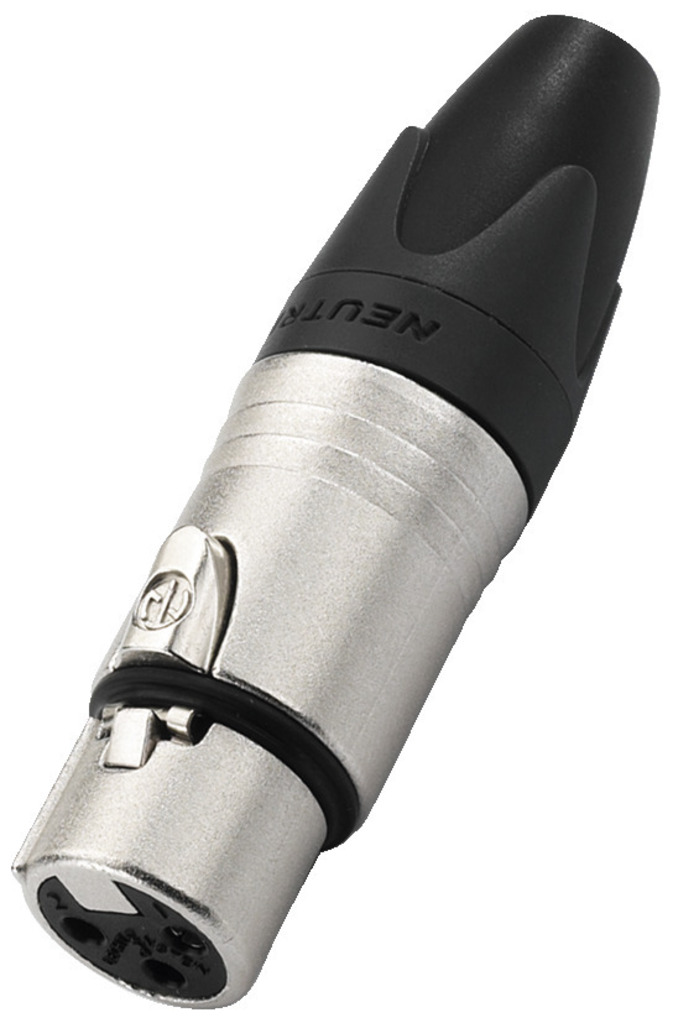 MONACOR NC-3FXX NEUTRIK-XLR-Kupplung, 3-polig