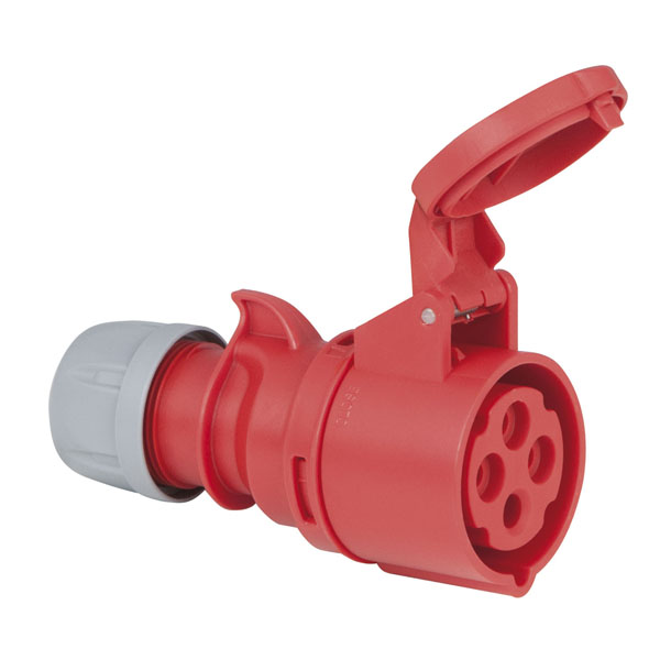 PCE CEE 16 A/400 V 4-pin Plug female Rot - IP44