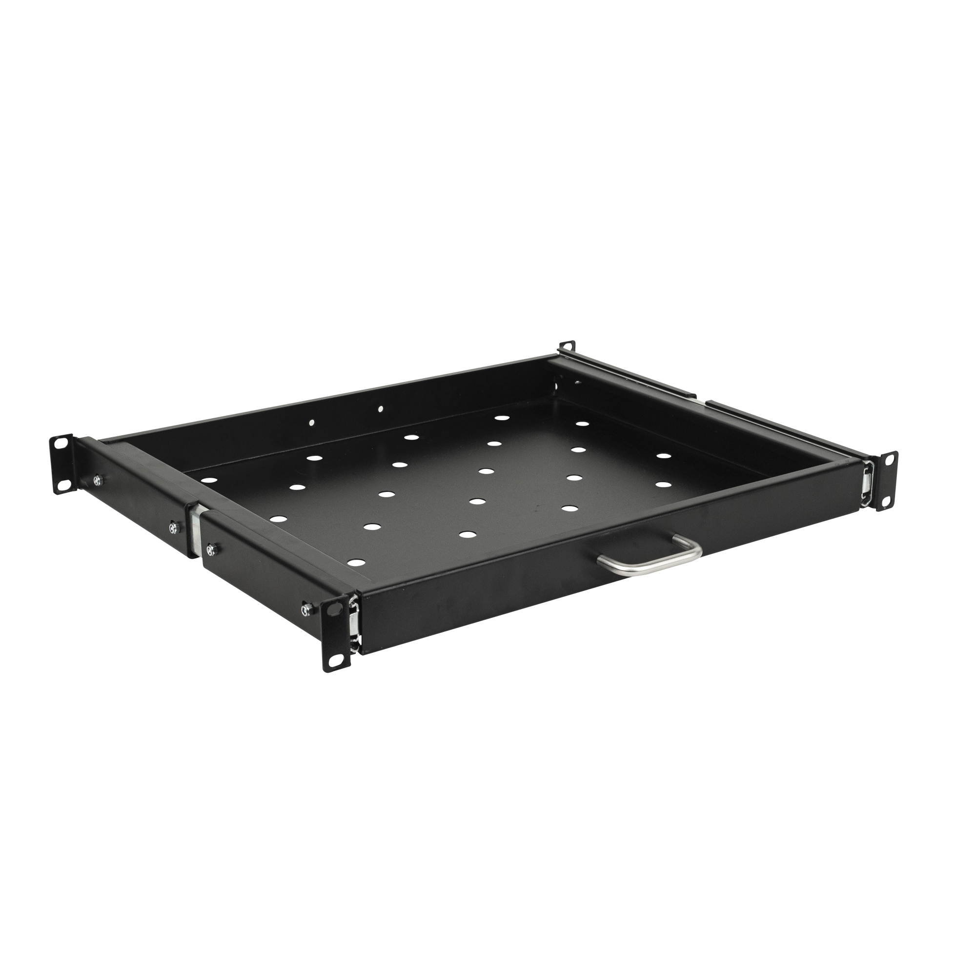 SHOWGEAR 1U Sliding Rack Mount Shelf Für Showgear FSM/FSG/WMF/WMH-Serie SHOWGEAR 1U Sliding Rack Mount Shelf Für Showgear FSM/FSG/WMF/WMH-Serie