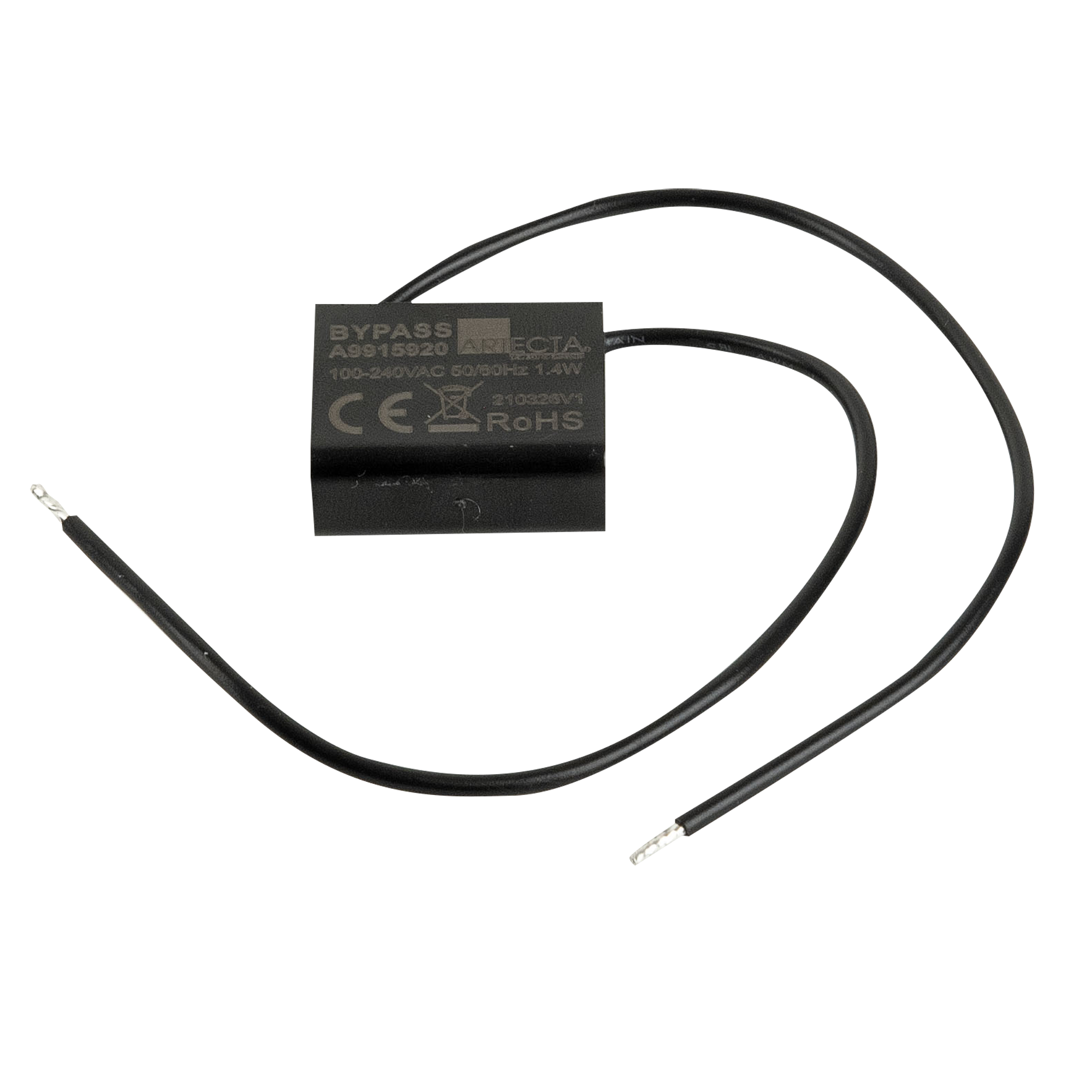 ARTECTA Bypass for Artecta Bluetooth + RF AC Phase Dimmer For 2-wire connection without neutral Für 2-Leiter-Anschluss ohne Neutralleiter ARTECTA Bypass for Artecta Bluetooth + RF AC Phase Dimmer For 2-wire connection without neutral Für 2-Leiter-Anschluss ohne Neutralleiter