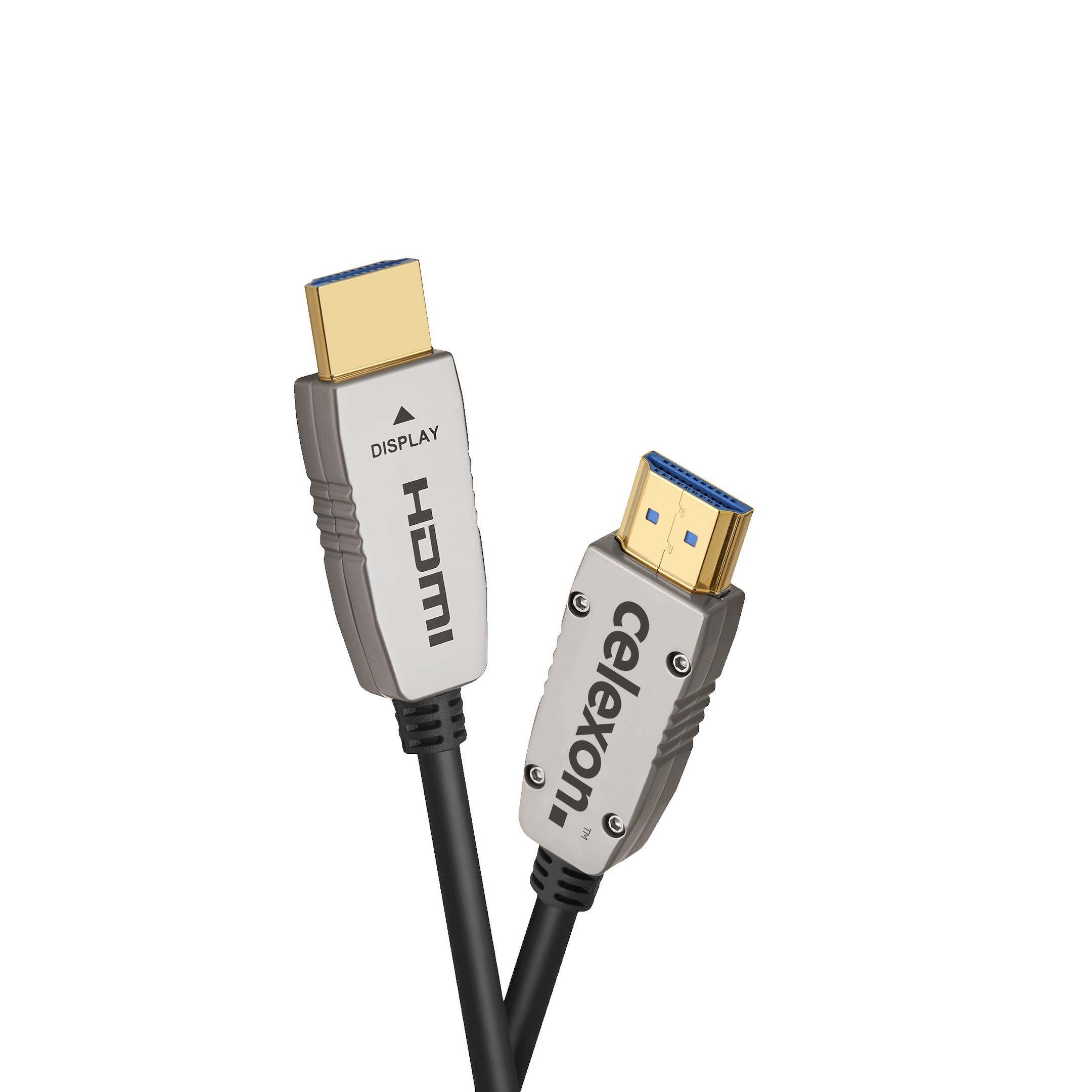 celexon UHD Optical Fibre HDMI 8K 48Gbps Active Kabel 50m, schwarz