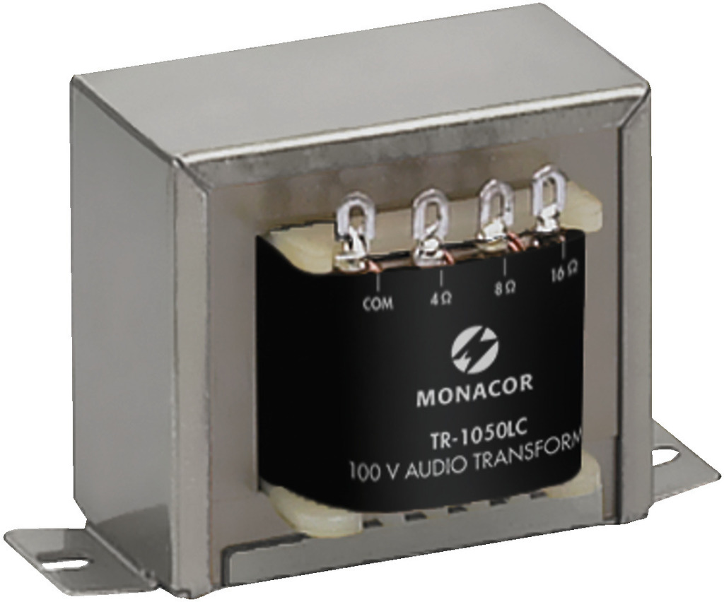 MONACOR TR-1050LC 100-V-Leistungs-Audio-Transformator, 50 W