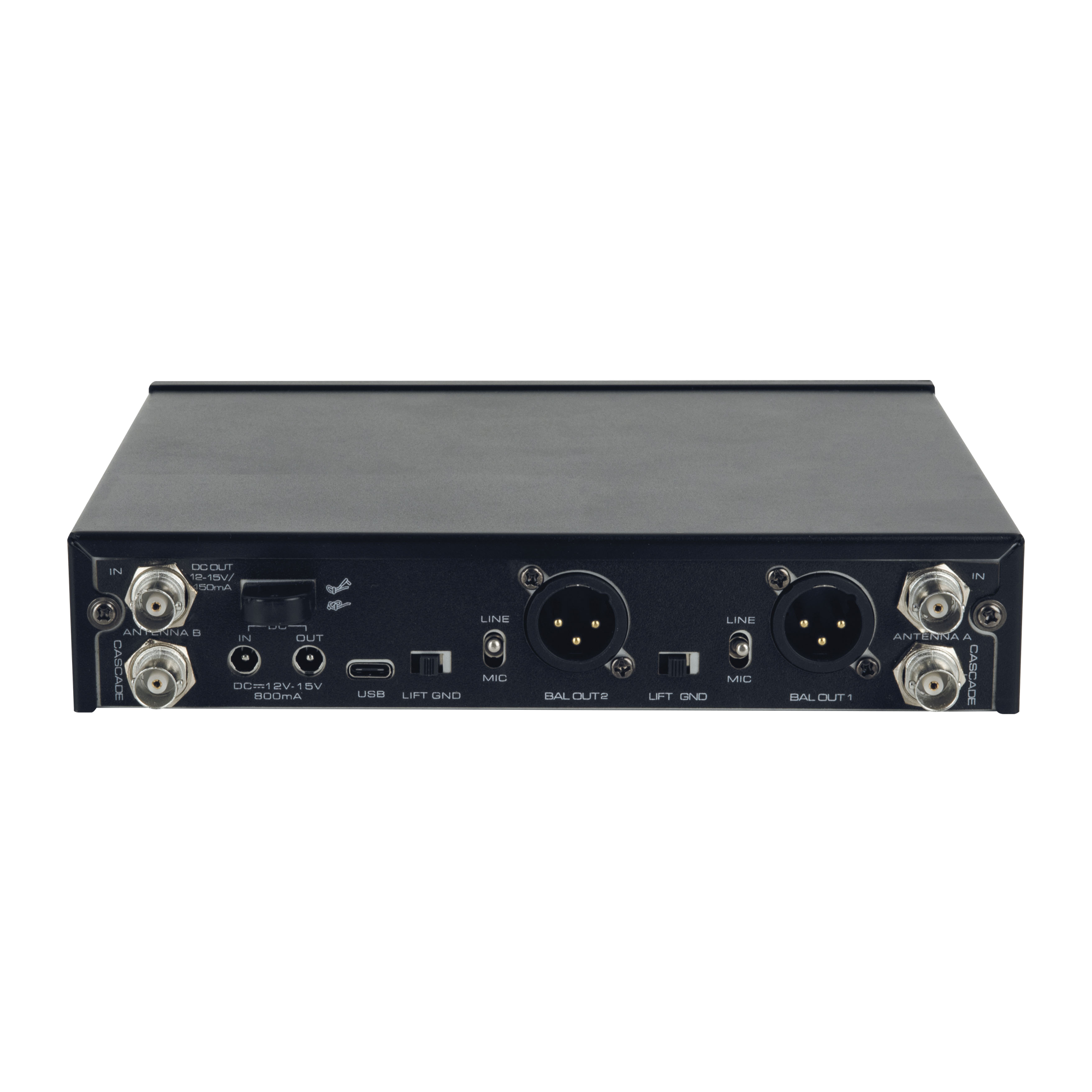DAP EDGE EBS-2 Kabelloses Doppel-Beltpack-Set - 610-670 MHz