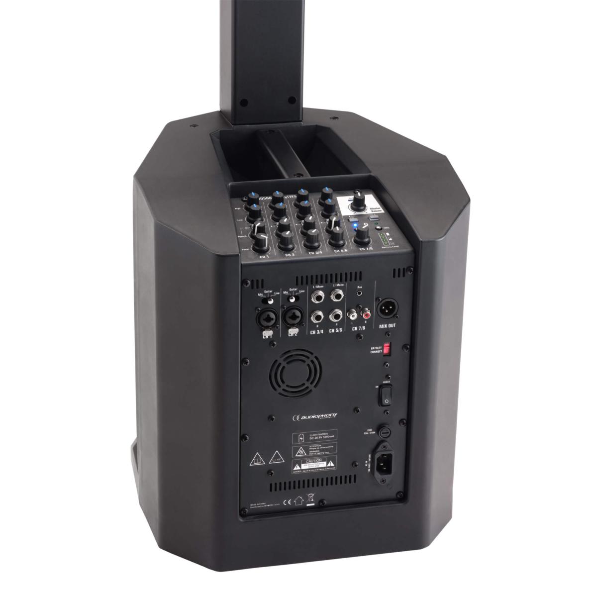 Audiophony MOJO500LibertyTWS Mobile Beschallungsanlage mit Akku