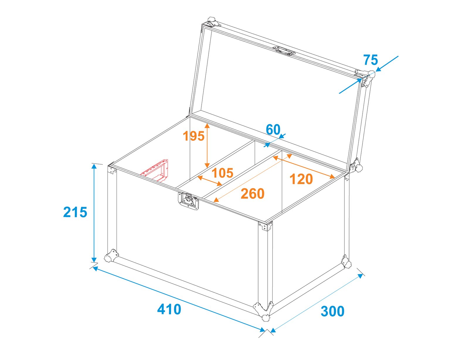 ROADINGER Flightcase 2 x LED CBB-2 COB Leiste ROADINGER Flightcase 2 x LED CBB-2 COB Leiste
