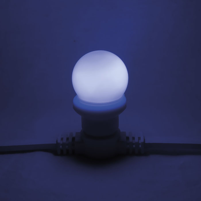 Showgear G45 LED Bulb E27 1 W - blau - nicht dimmbar