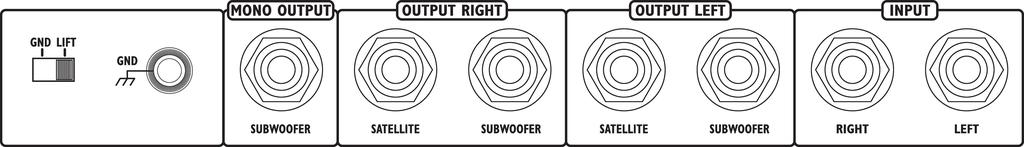 MONACOR MCX-200/SW Elektronische Stereo-Frequenzweiche MONACOR MCX-200/SW Elektronische Stereo-Frequenzweiche