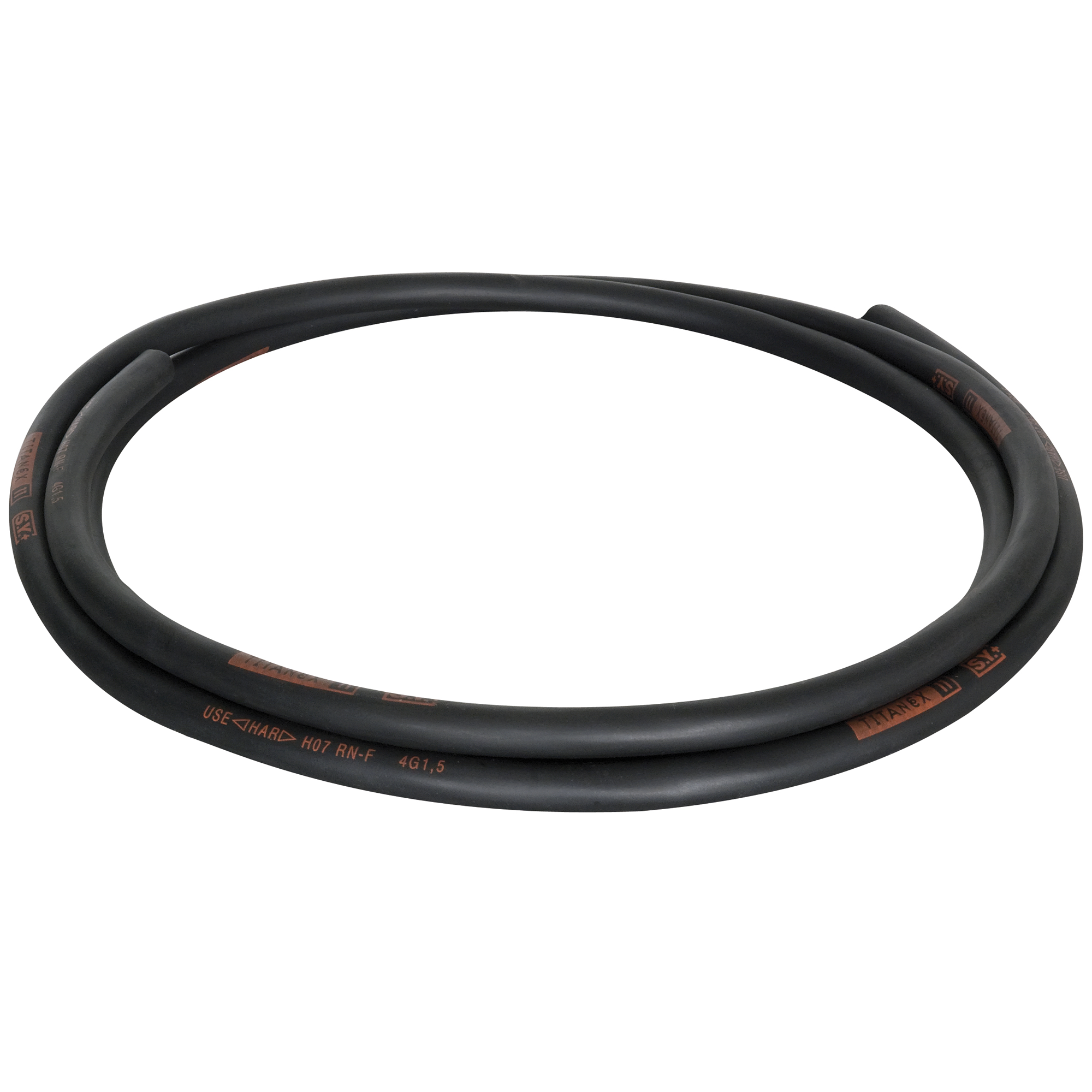 NEXANS Titanex Neoprene Cable, Black Preis pro Meter - 4x 1,5 mm² NEXANS Titanex Neoprene Cable, Black Preis pro Meter - 4x 1,5 mm²