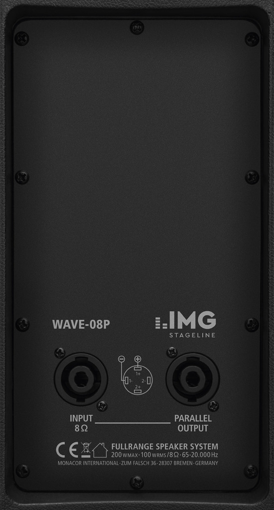 IMG STAGELINE WAVE-08P Passive PA-Box