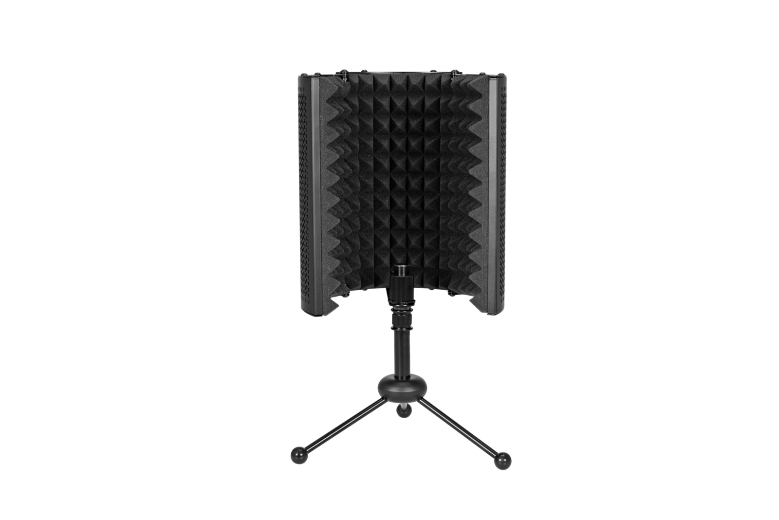 OMNITRONIC AS-04 Tisch-Mikrofon-Absorbersystem, faltbar inkl. Tripod OMNITRONIC AS-04 Tisch-Mikrofon-Absorbersystem, faltbar inkl. Tripod