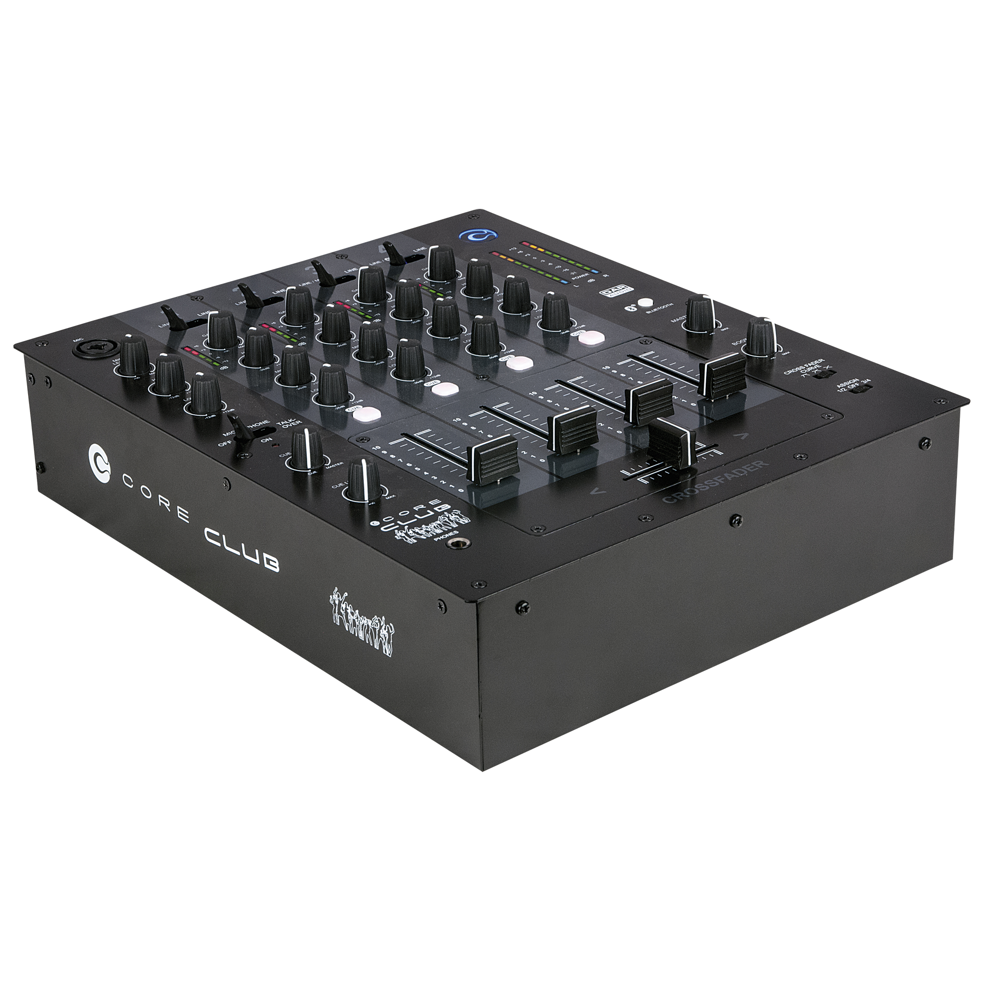 DAP CORE Club 4-channel DJ-mixer 4-Kanal DJ-Mischpult