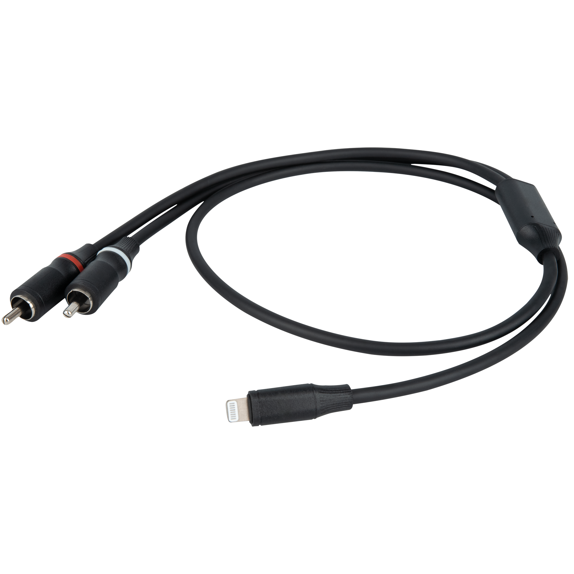 DAP FL100 - Lightning to 2 RCA male 0.75 m 0,75 m DAP FL100 - Lightning to 2 RCA male 0.75 m 0,75 m