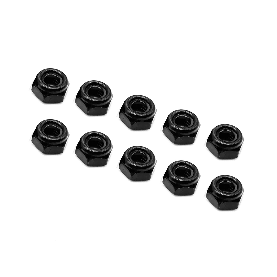 DT Nut M10 Selflocking Black (10pcs)