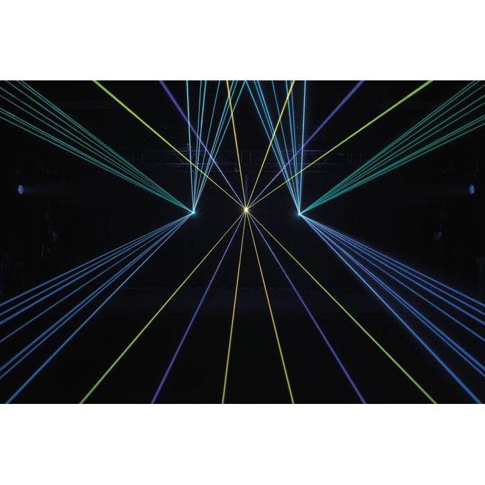Showtec Solaris 11.0 High-Power RGB-Laser mit Pangolin FB4