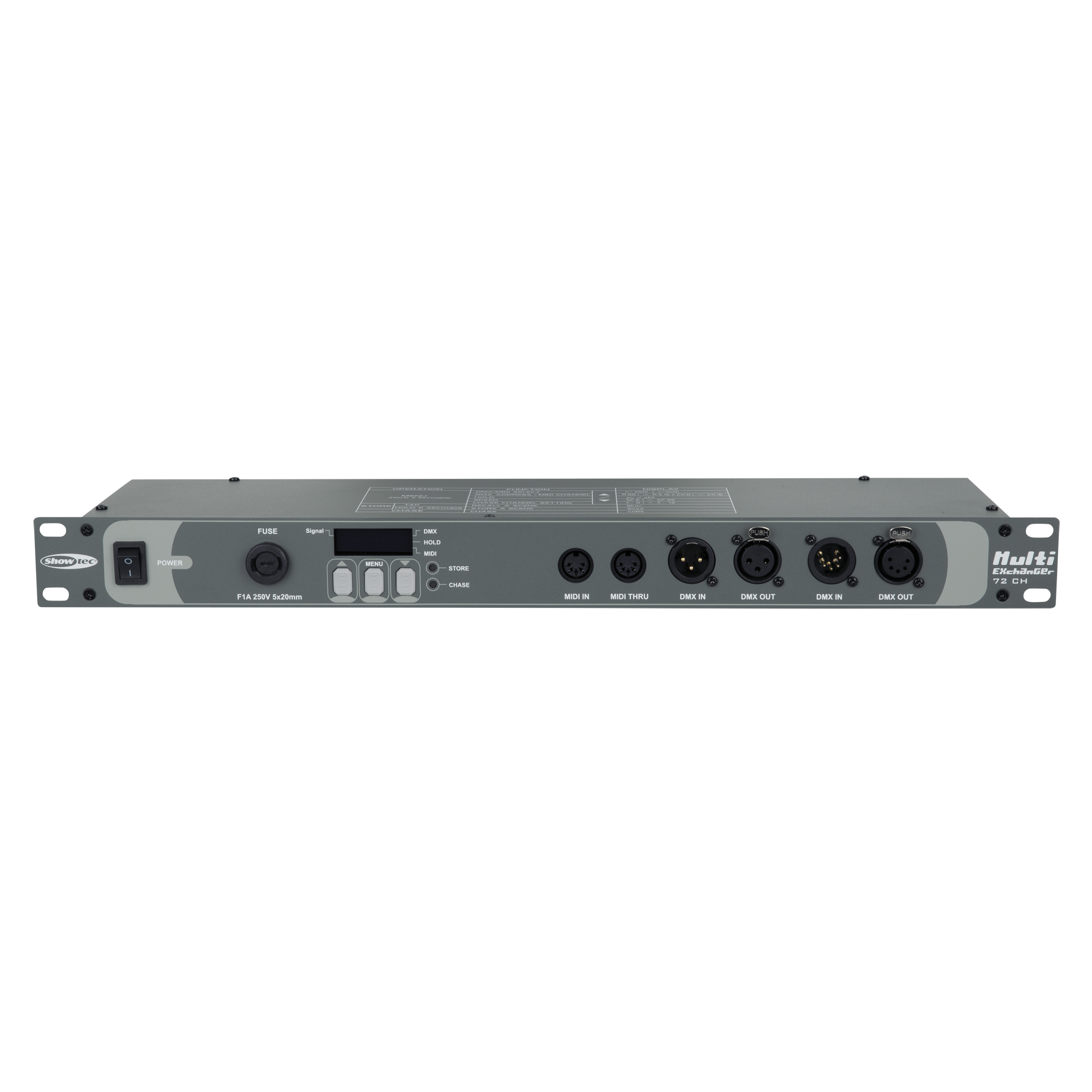 SHOWTEC Multi Exchanger DMX512 zu 72-Kanal ANALOG Ausgang