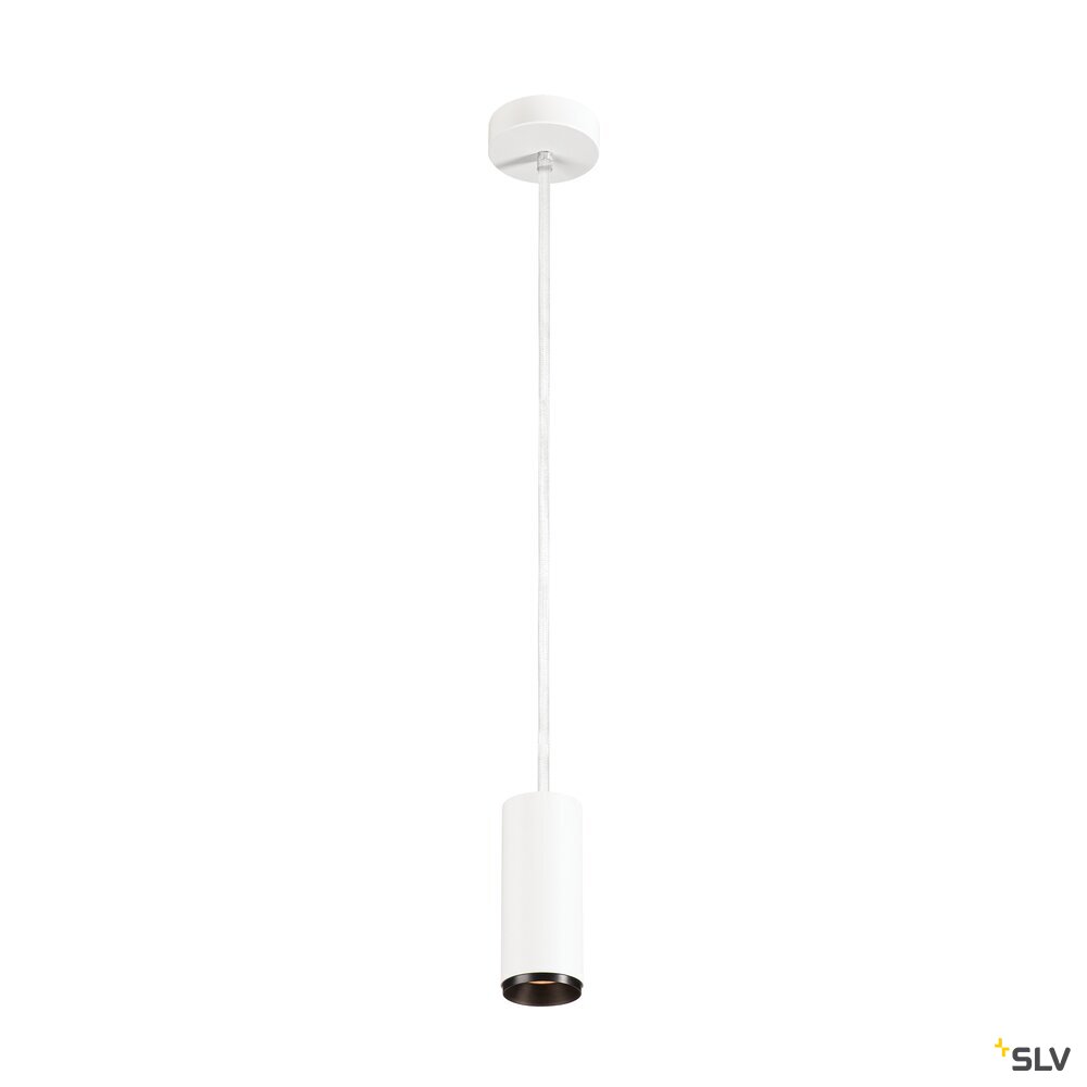 NUMINOS PD DALI S, Indoor LED Pendelleuchte weiß/schwarz 2700K 60°