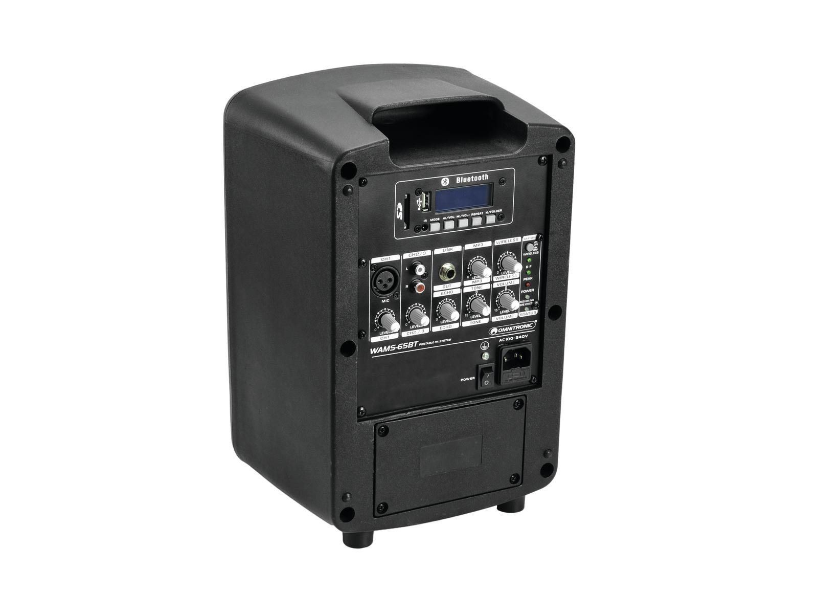 OMNITRONIC WAMS-65BT Drahtlos-PA-System OMNITRONIC WAMS-65BT Drahtlos-PA-System