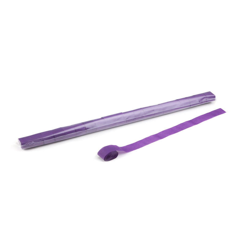 Streamers 10m x 2.5cm - Purple