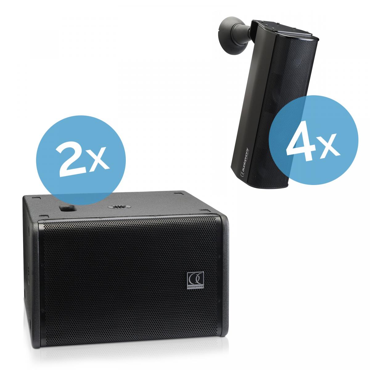 Audiophony iLINE SET  Installation 940W 
